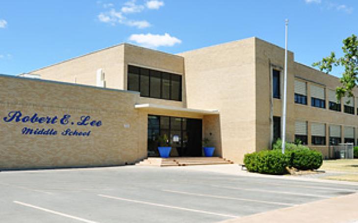 Lee Middle School in San Angelo, Texas