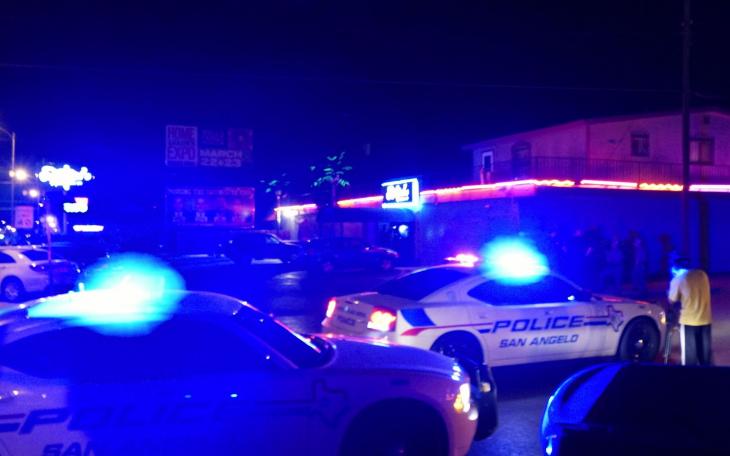 Outside Desiree's in San Angelo where shots were fired Monday, Mar. 10, 2014 night. (LIVE! Photo/John Basquez)