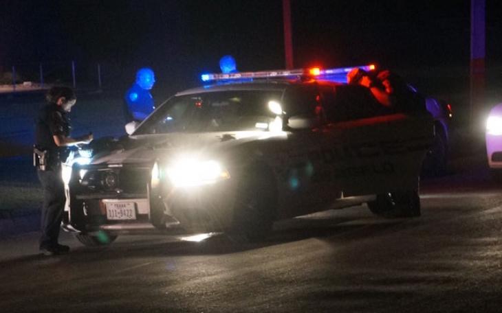 San Angelo police at night (LIVE! Photo/John Basquez)