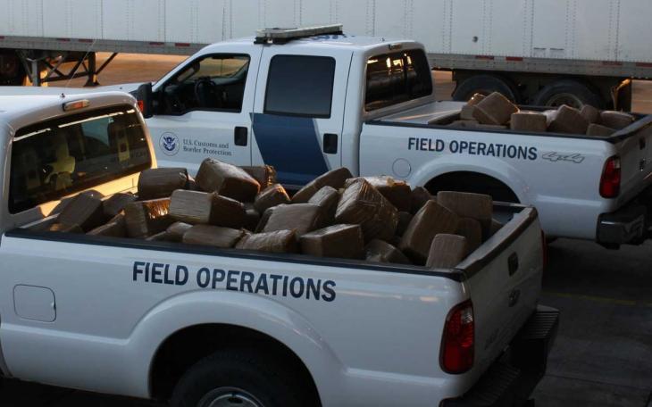 U.S. Customs and Border Protection, Office of Field Operations, at the Del Rio International Bridge recently discovered nearly $322,000 worth of marijuana. (Contributed/CBP)