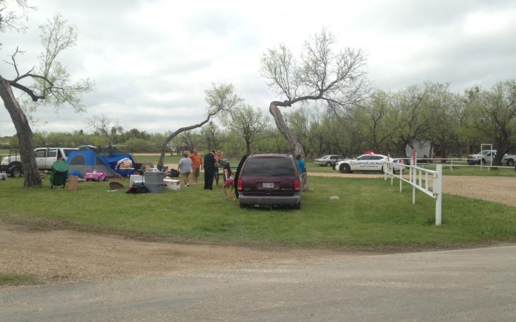 A boy was reported to be run over by a vehicle at the Spring Creek Marina on Apr. 6, 2015. (LIVE! Photo/Chelsea Reinhard)