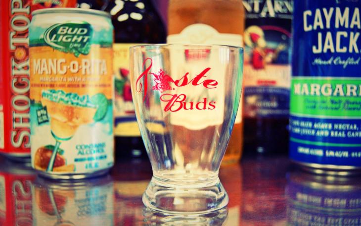Beer samples at the monthly Taste Buds sampling event at AB Distributing are served in three-ounce cups. (LIVE! Photo/Chelsea Schmid)