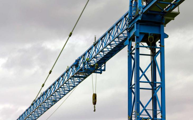 A tower crane (Contributed)