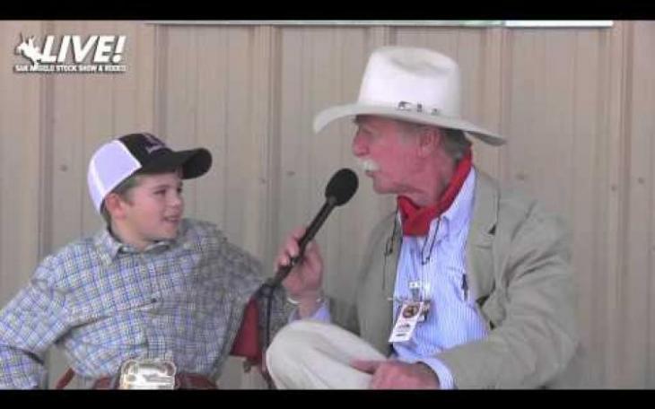 Tate describes what it&amp;#039;s like to show sheep at the San Angelo Stock Show and Rodeo (LIVE! Photo/Ed Blackburn)