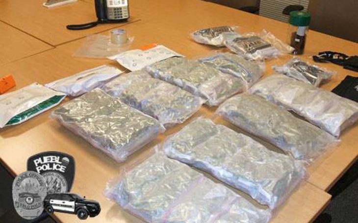 San Angelo Man Arrested After Shipping Marijuana to Himself. (Contributed, Pueblo Police Dept.)