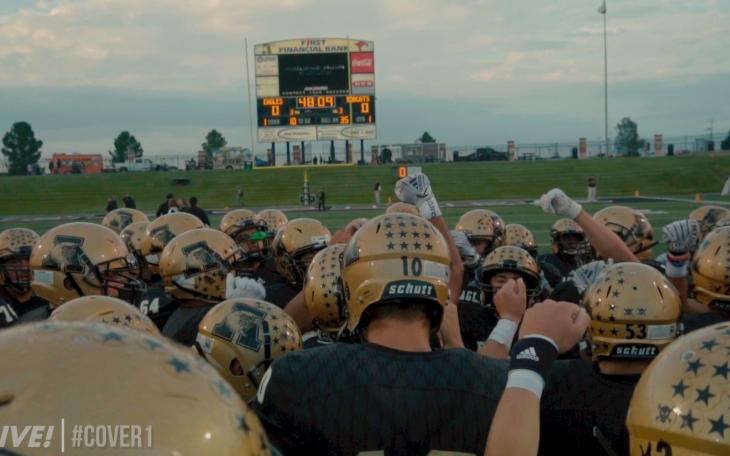 The San Angelo Central Bobcats gear up to face Euless Trinity. LIVE! Photo/Manny Diaz