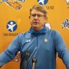 San Angelo Central Head Football Coach Brent Davis at press conference on Oct. 5, 2020 (LIVE! Photo/Manny Diaz)