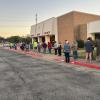 Lines of voters for the Special Election on Nov. 7, 2023.