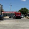 A pedestrian was hit while illegally crossing a roadway Tuesday in San Angelo.