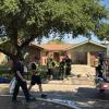 Structure fire on Vista Del Arroyo Drive.