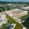 Flood damage in Louise Hays Park on July 27, 2026 in Kerrville. 