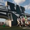 The Waxahachie Indians walk onto the field before a football game during the 2026 season.