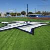 The artificial turfed girl's softball diamond located north of the Lake View High School campus building is already complete as of Oct. 9, 2026. 