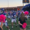 The Lake View Chiefs run onto the field before their game against Pflugerville Connolly during the 2026 football season.