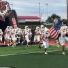 The Ballinger Bearcats run onto the field before their game against Colorado City on Friday, Oct. 16, 2026.