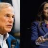 Gina Hinojosa and Greg Abbott