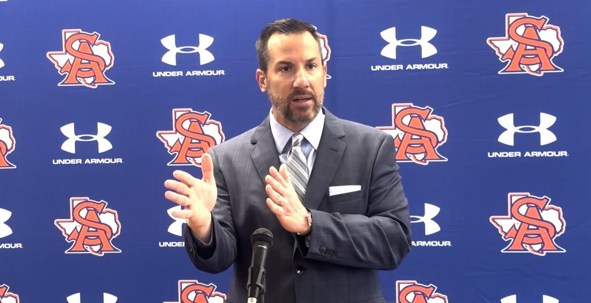 Central Bobcats Head Coach Mark Smith