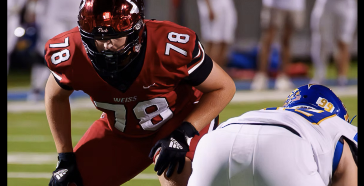 Cade Miller, a 6-foot-3, 270-pound offensive lineman, recently received three NCAA Division I college offers in a single day.