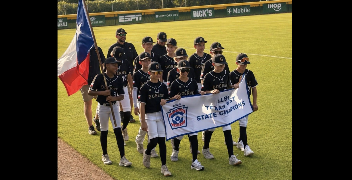 The Boerne Little League baseball team is headed to the World Series.
